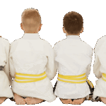 Kinder im Judoanzug