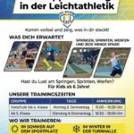 SV Zörbig - Flyer zum Schnuppertraining