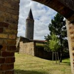SV Zörbig - Blick auf den Schlossturm der Stadt Zörbig