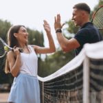 SV Zörbig - Paar spielt Tennis