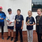 SV Zörbig - Sieger der Kreismeisterschaften für den Tennisverein - Erik Schneider, Luca Germo, Leron Rullert, Nele Theuerkauf und ElisabethGalert