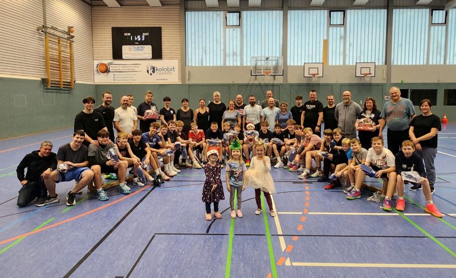 SV Zörbig - Zörbiger Basketballer zur Kinderweihnacht 2024