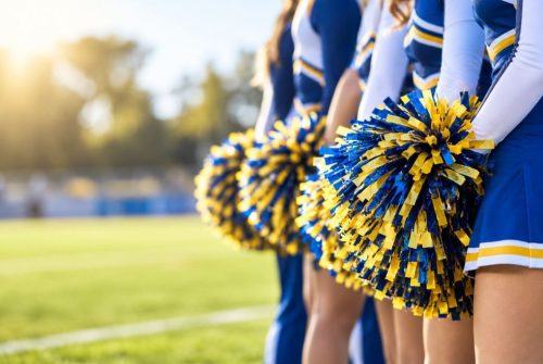 SV Zörbig - Cheerleading zum Anfeuern beim Basketball