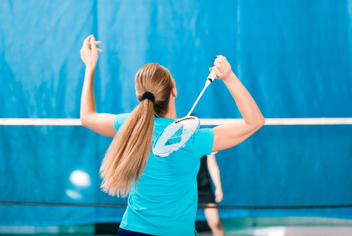 Hintergrundbild Badminton