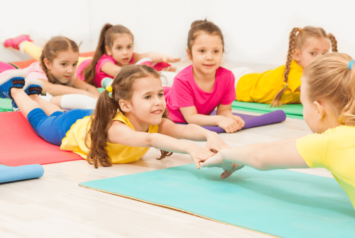 Hintergrundbild Kindersport